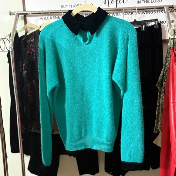 Vintage 70% lambswool sweater size 38 - Picture 5 of 6